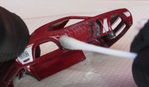 How to remover tampo from hot wheels cars